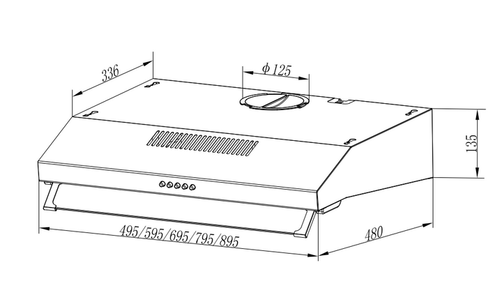 Turbo Cooker Hood TM65-902SS