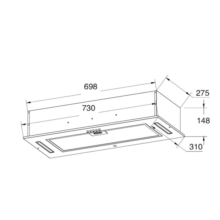 Turbo Cooker Hood TCP006-SS