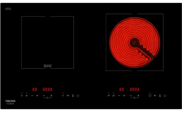 Hybrid Hob with Induction & Ceramic Zones Hob TG 2883HB
