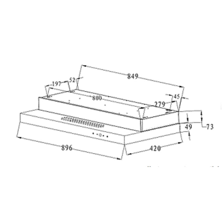 Turbo Cooker Hood TSL902TEB-3