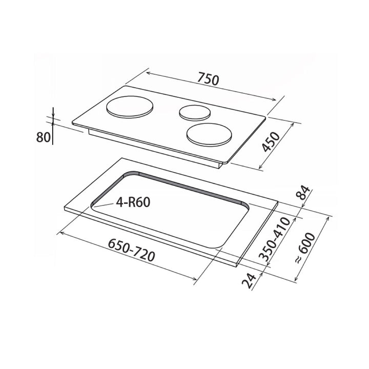 Fujioh Cooker Hob FH-GS5035 SVSS