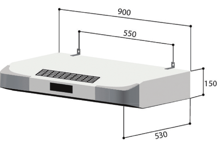 Rinnai Cooker Hood RH-90ER