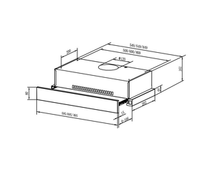 Teka Cooker Hood TLR2 92 S/S