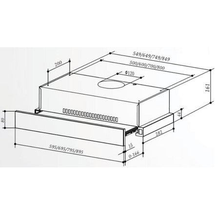 Teka Cooker Hood TLR2 62 S/S